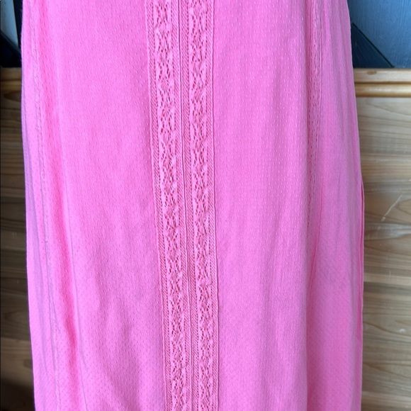 New Saltwater maxi dress Pink V-Neck size large women’s maxi dress - Picture 6 of 16